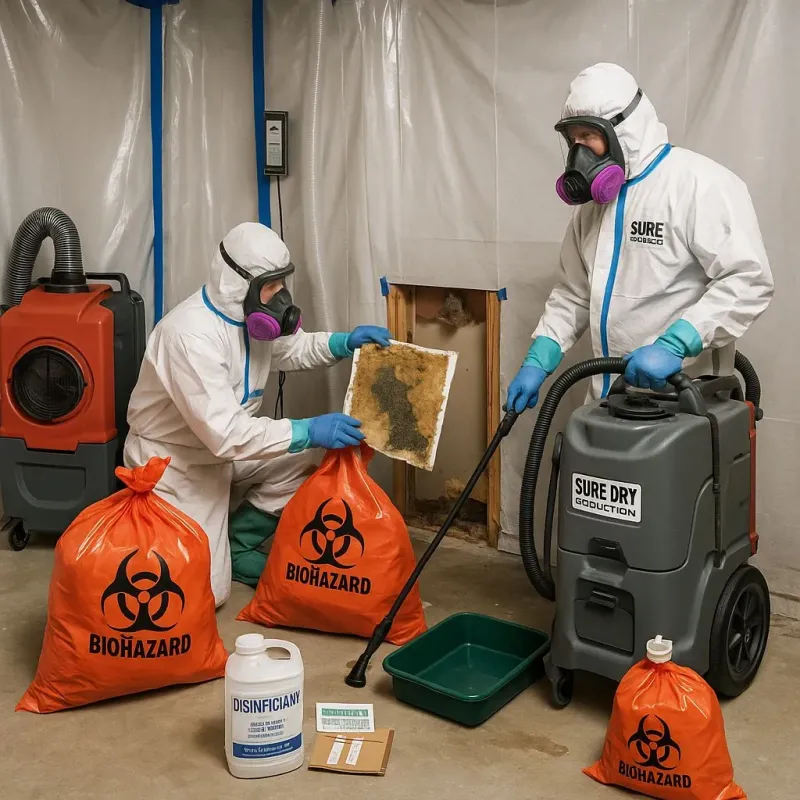 Contaminated Water Handling Protocols process in East Jordan, MI